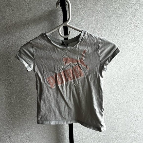 Puma Gray Short Sleeve Tee - Picture 1 of 4